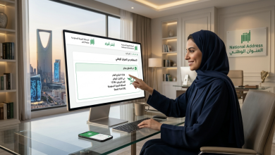 شرح خطوات استخراج العنوان الوطني من منصة أبشر السعودية