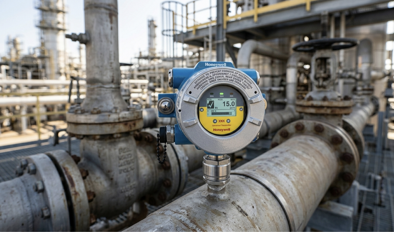 شاشة جهاز Honeywell XNX تعرض رمز خطأ بصيغة رقمية