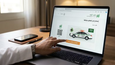 طريقة استخراج ورقة إصلاح من أبشر 2026 إلكترونياً