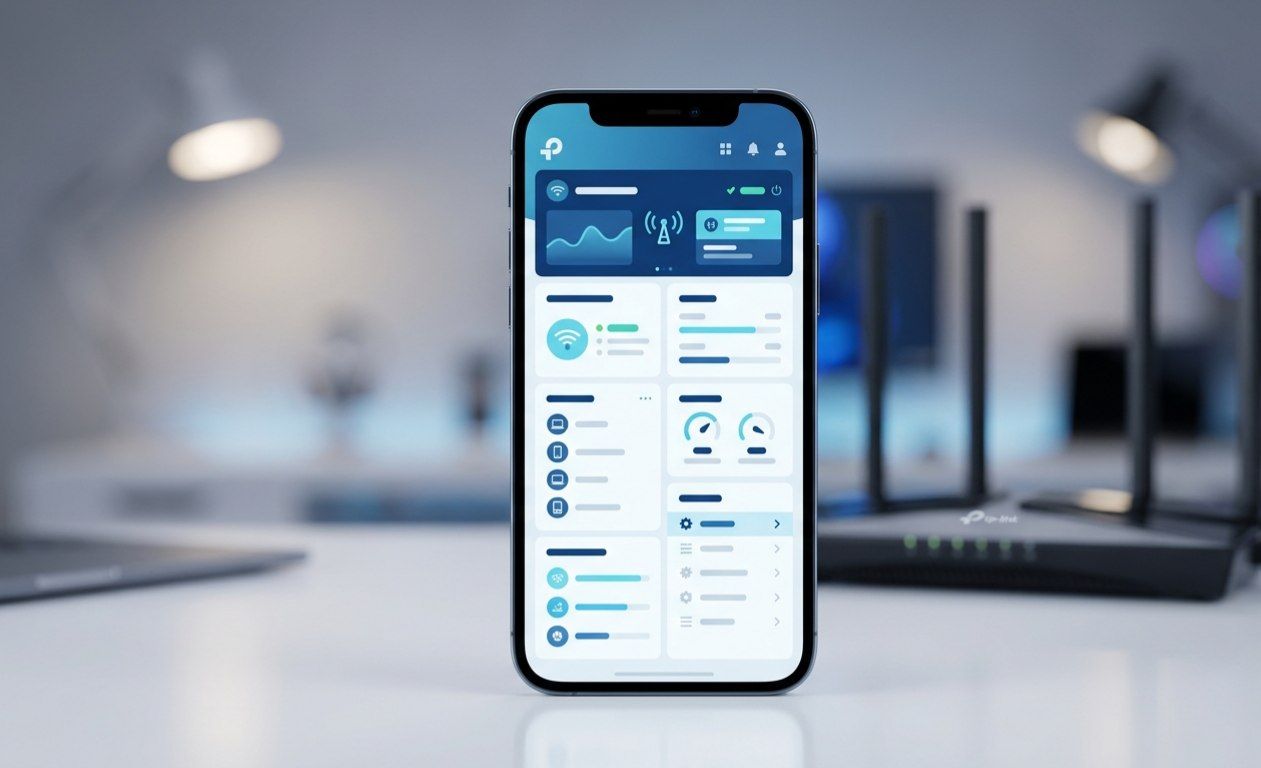 كيفية الدخول على الراوتر tp-link من الموبايل لتغيير كلمة السر