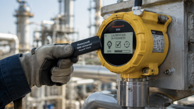 خطوات معايرة كاشف الغاز Honeywell XNX