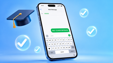 خطوات إرسال رسالة الباكالوريا SMS
