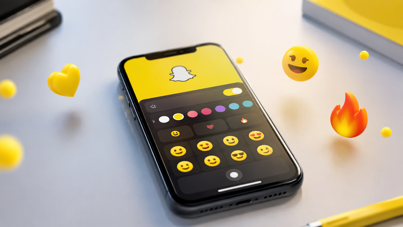 طريقة تغيير وحذف إيموجي الأصدقاء في سناب شات بخطوات بسيطة