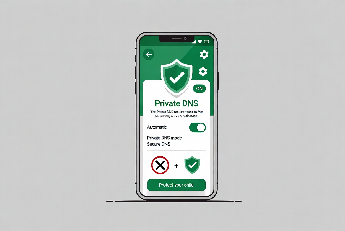 حجب الإعلانات والمواقع الإباحية على هاتف أندرويد باستخدام Private DNS